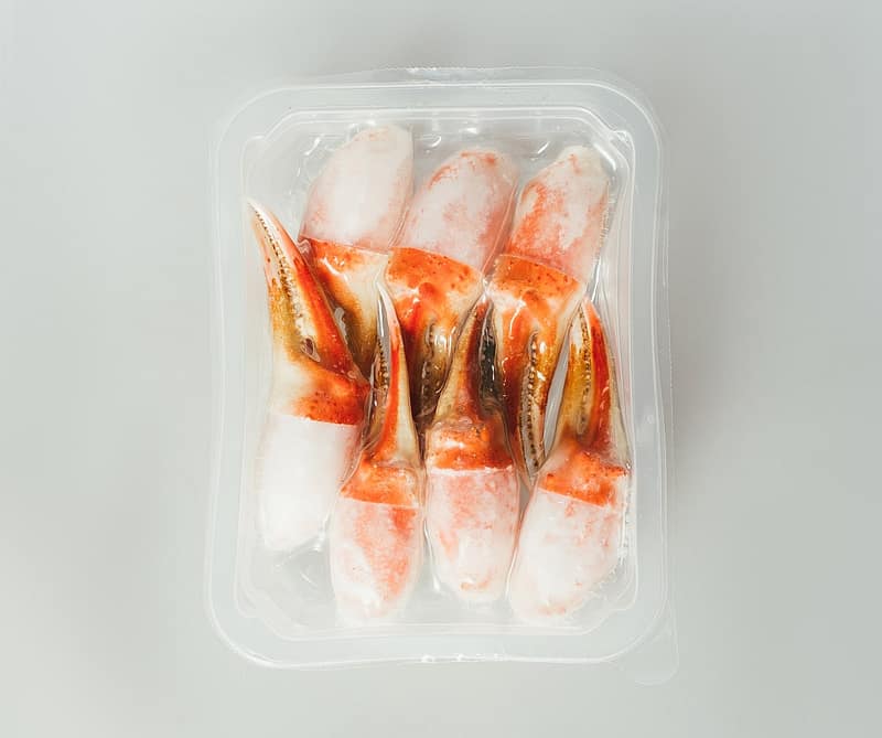 King Crab Claws packed