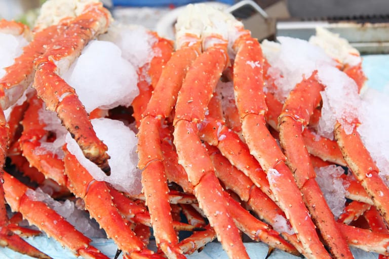russian king crab cluster